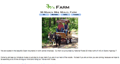 Desktop Screenshot of minimulesfarm.com